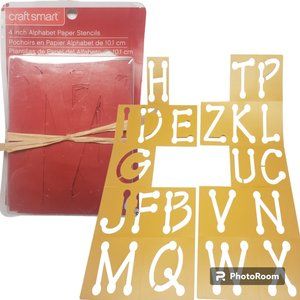 Large Letter stencils